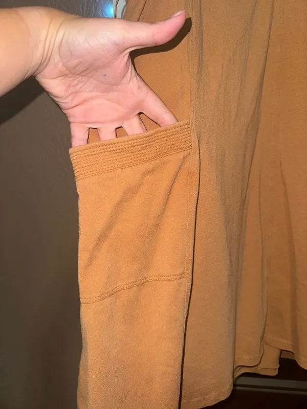 Tan dress Brown Size M - Image 7
