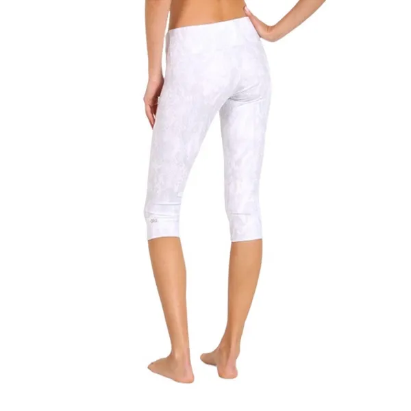 Alo Yoga Leggings Women’s‎ Small Gray White Python Print Cropped High Rise Yoga - Image 2