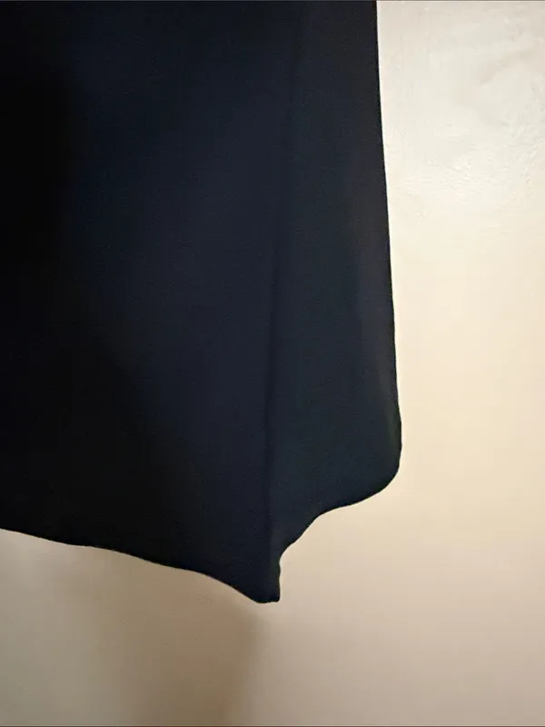 Liz Claiborne Black Sleeveless Tie-Neck Blouse - Image 4