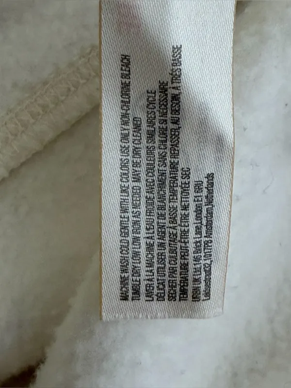 Daily Practice Anthropologie Women’s XXS Beige Funnel Neck Side Tie Sweatshirt - Image 10