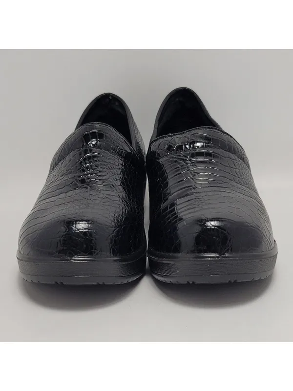 Sugar Foot Slip On Mules And Clog Patent Leather Black Size 6.5 - Image 8