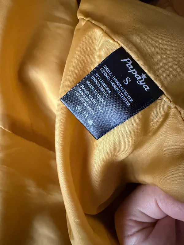 Papaya mustard coat  - Image 5
