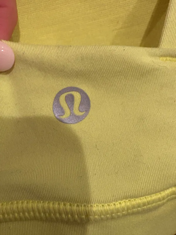 Lululemon Neon Yellow Energy Sports Bra - Image 3