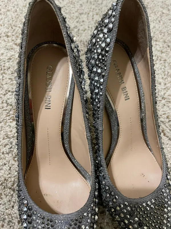 Gianni Bini Mairah Jeweled d'Orsay Stiletto Pumps - Image 3