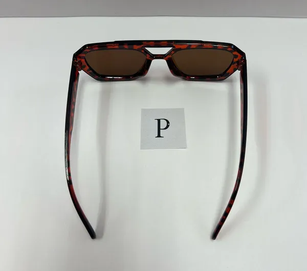 Brown leopard aviator sunglasses/ aviator leopard sunglasses - Image 4