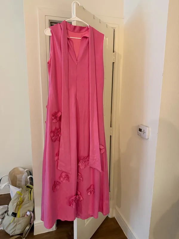 Formal Dress Pink Size M - Image 2