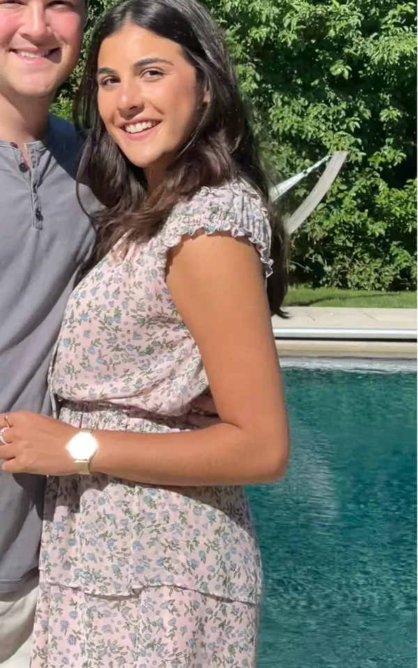 Pink floral dress - Image 2