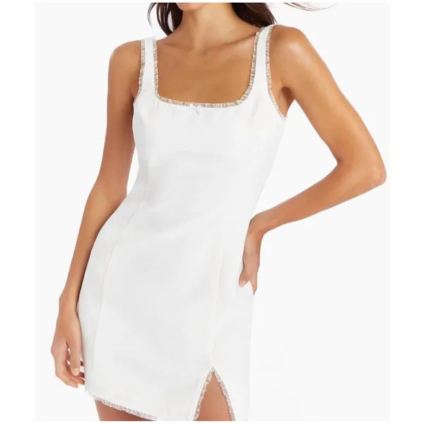 New! Amanda Uprichard‎ Valetta mini dress Sz Small $238 - Image 2