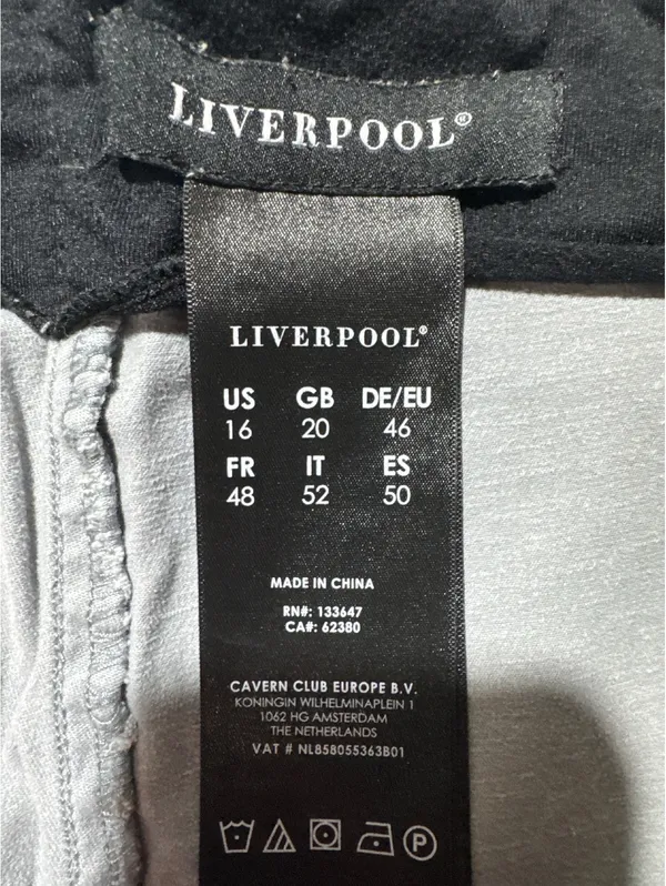 Liverpool Gray Slim Tapered Pants - Comfy & Stylish! - Image 6