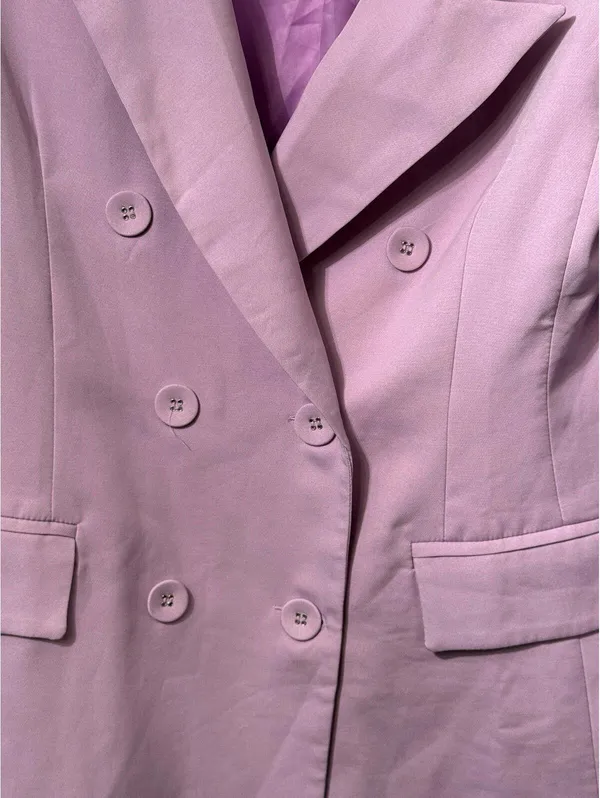 NWOT Lioness The Don Coat Blazer in Lilac, size small - Image 3