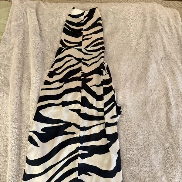 Free People Abby Zebra Print Maxi Dress - Image 3