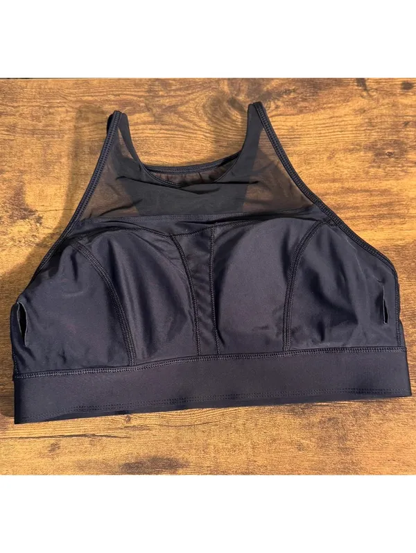 Lululemon Breathe it In Bra, black, size 4 - Image 5