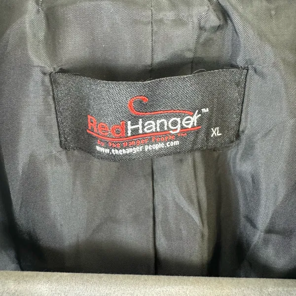 Red Hanger Black Single Breasted Button Front‎ Lined Professional Blazer Size XL - Image 5