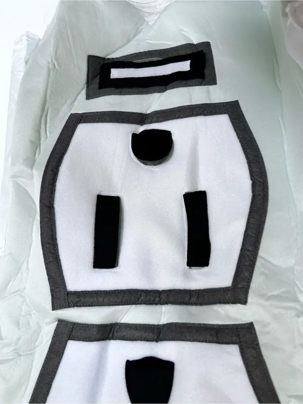 Spooktacular Creations Plug & Socket Foam Couples Costume Size Medium White - Image 4