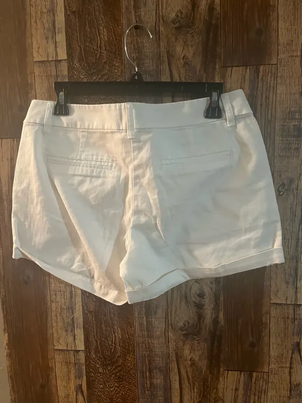 J. Crew Women's White Shorts size 6 Ca17 - Image 3