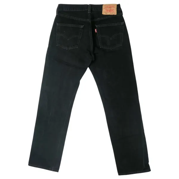 Levi’s 501 Straight Fit Black Jeans - Image 2