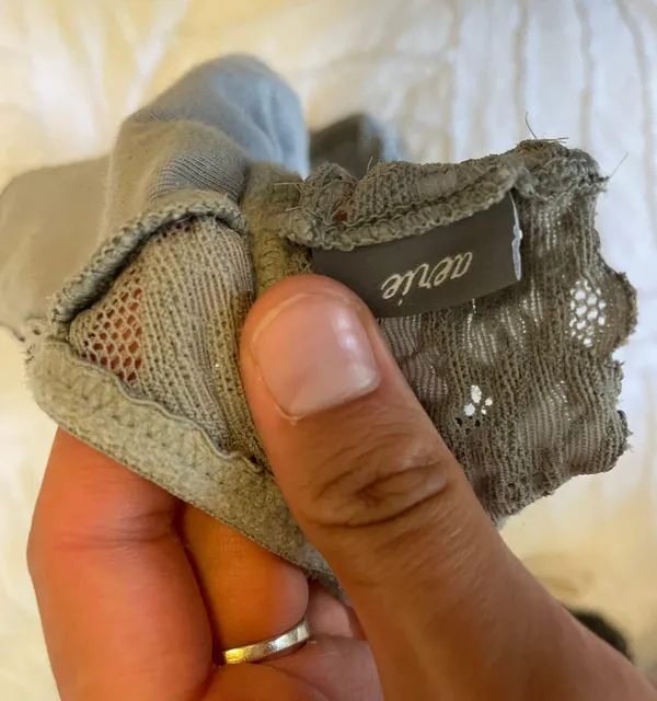 Grey Lace Bralette  - Image 5