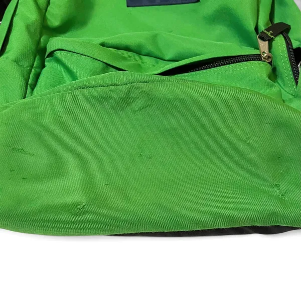 JanSport Vintage Neon Green SuperBreak 25L Backpack - Image 7
