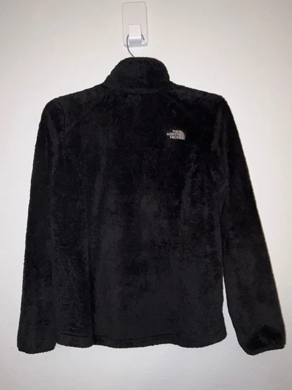 The North Face Black Osito High Pile Fleece Full Zip Jacket Medium - Image 2