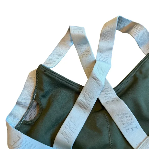 Nike Pro Indy Logo Sports Bra Pull-On Strappy Athletic Workout Size Small Womens - Image 5