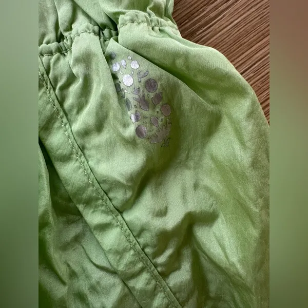 Free People On The Way Run Home ~ Bright Green ~ Size Large - Image 4