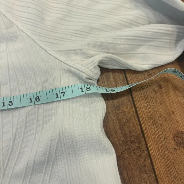 Lululemon Rest Less Pullover Long Sleeve Ribbed Shirt White Size 12 / W3CGJS - Image 7