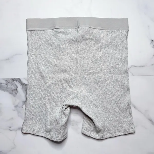 Skims Cotton Rib Boxer Shorts - Image 5