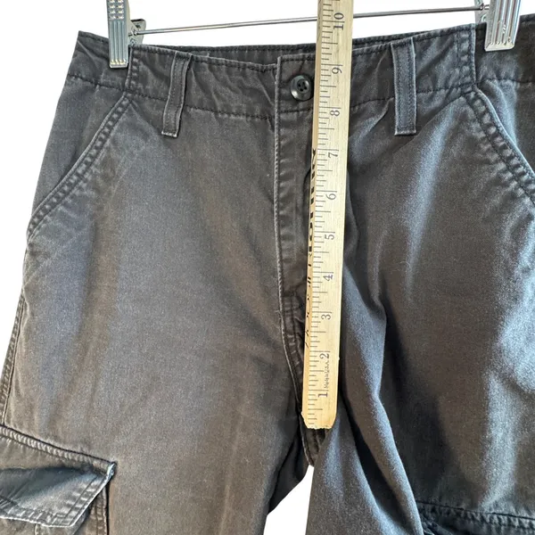Levi's 94 Baggy Cargo Pants Gray‎ Women's 25x30 Utility Y2K Streetwear Grunge - Image 7