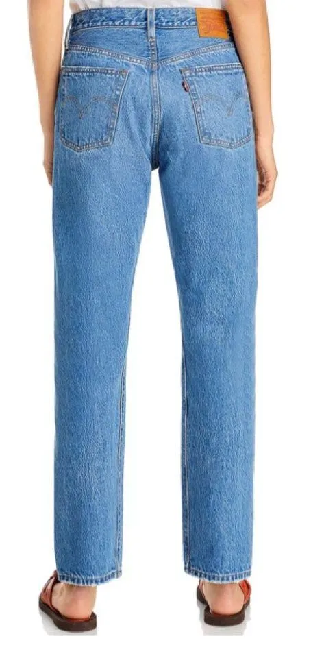 Levi's 501 Original Straight Button Fly Distressed Jeans - Image 3