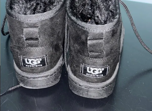 Black Ugg woman’s boots size 5 - Image 2