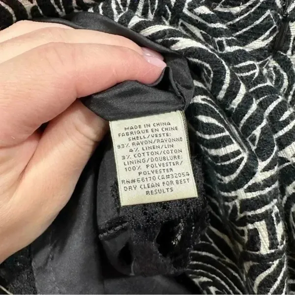 Anthropologie elevenses printed skirt Size 4 - Image 10