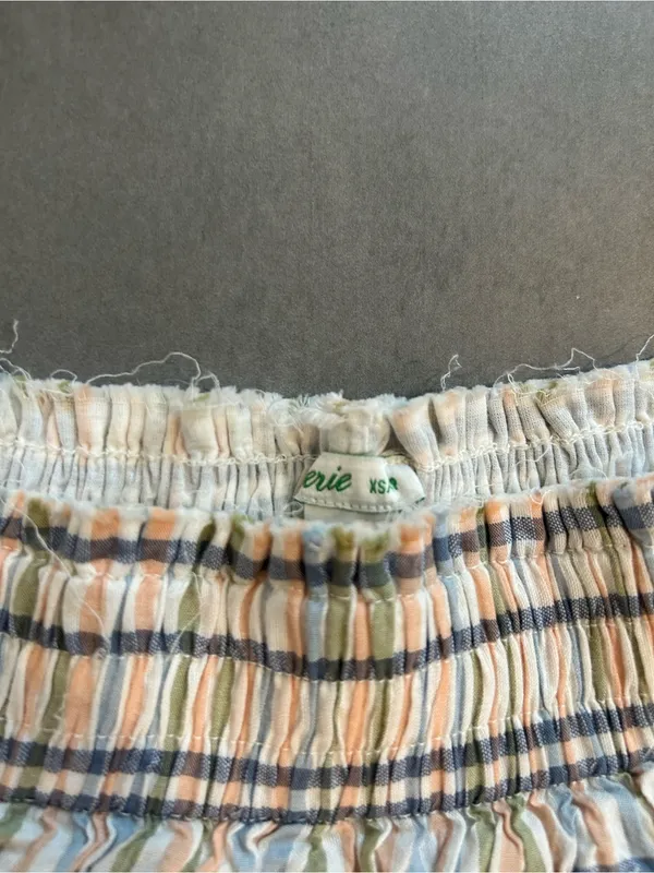 Aerie Rock N Ruffle Plaid Tiered Skirt - Image 4