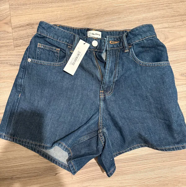 The drop denim shorts  - Image 2