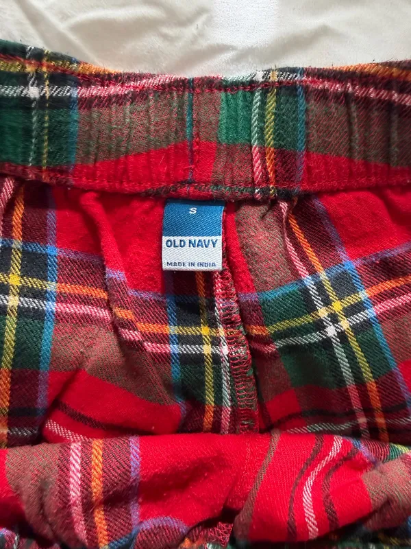 Old Navy Plaid Shorts Pajama - Image 3