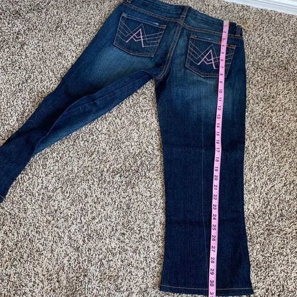 7 for‎ all mankind women’s a pocket jean capris size 26 waist - Image 8