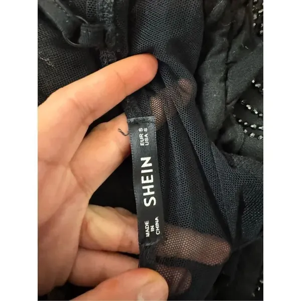 Black crop top size small - Image 5