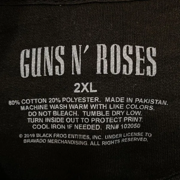 Guns N’ Roses LA Not in This Lifetime Rock Band Hoodie 2XL - Image 4
