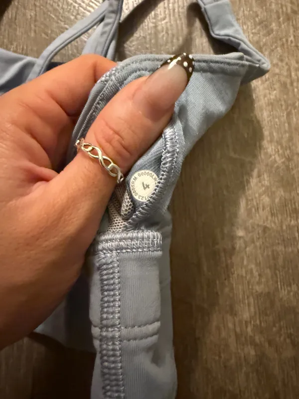 Lululemon light blue longline energy bra - Image 3
