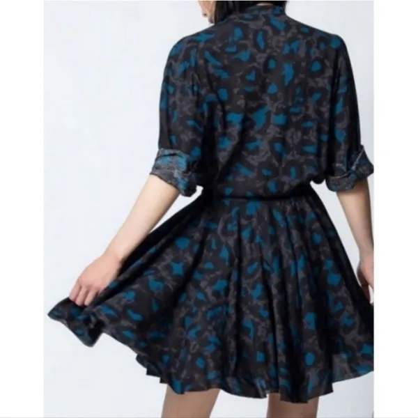 Zadig & Voltaire Ranil Leo Dress Small - Image 5