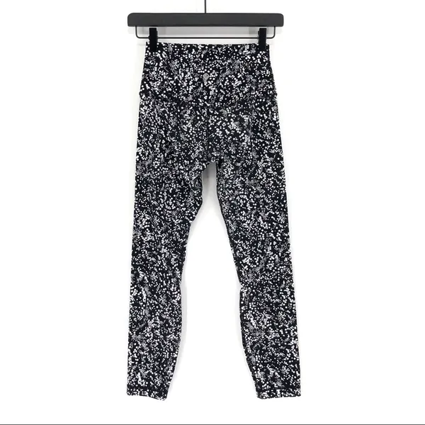 lululemon athletica Black & White Speckled High-Rise Leggings - Image 4