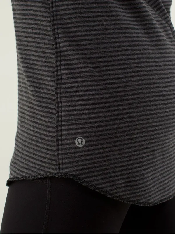 Lululemon Open Your Heart Long Sleeve Reversible Striped Yoga Running Workout - Image 7