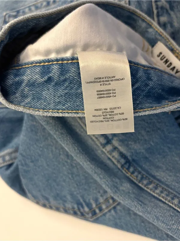 Aritzia Sunday Best Dylan Jeans - Image 3