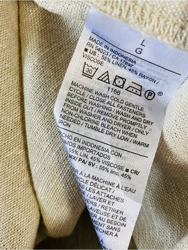 OLD NAVY Linen Blend Midi Skirt - Image 6