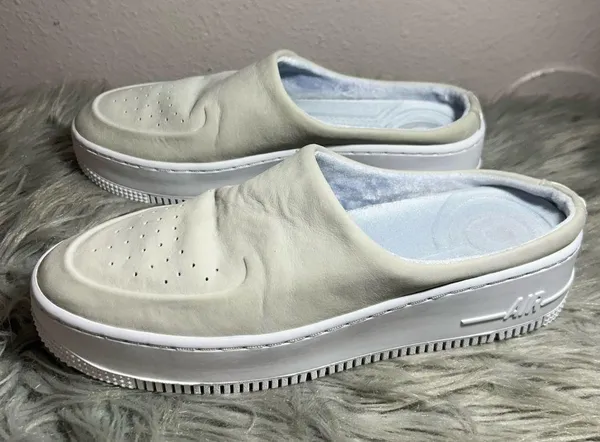 Nike Air Force 1 Lover XX 'The 1 Reimagined White Slip-On Platform Sneakers Sz 8 - Image 7