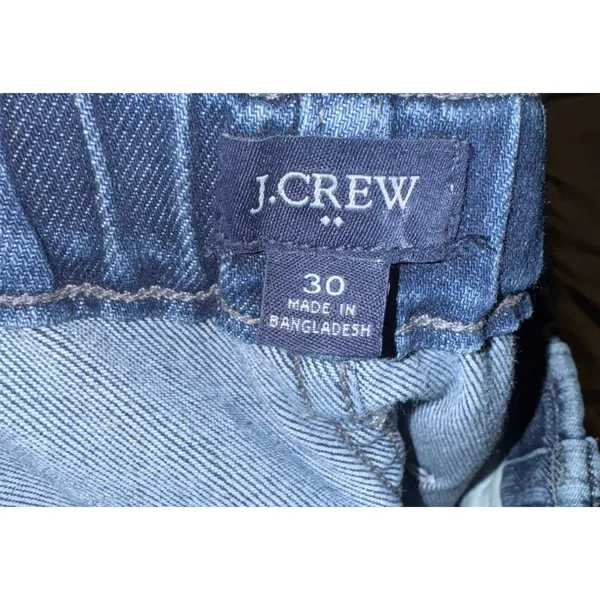J crew Straight‎ Leg Jeans Women's 30 Utility Stretch High Rise Streetwear - Image 8