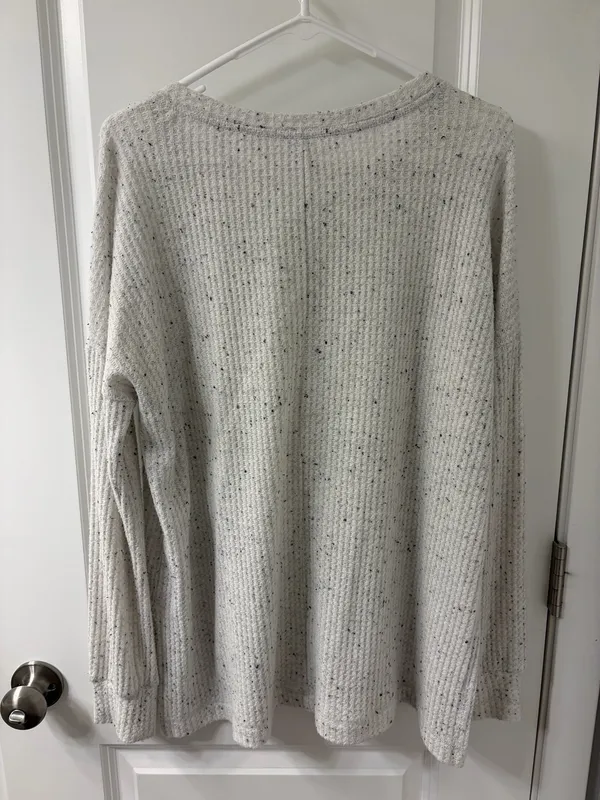 Old Navy Henley Long Sleeve Shirt - Image 3