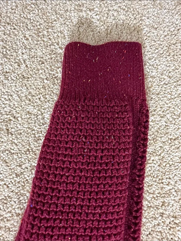 Large Michael Kors‎ sweater MK knit preppy sweater speckled color textured heavy - Image 4