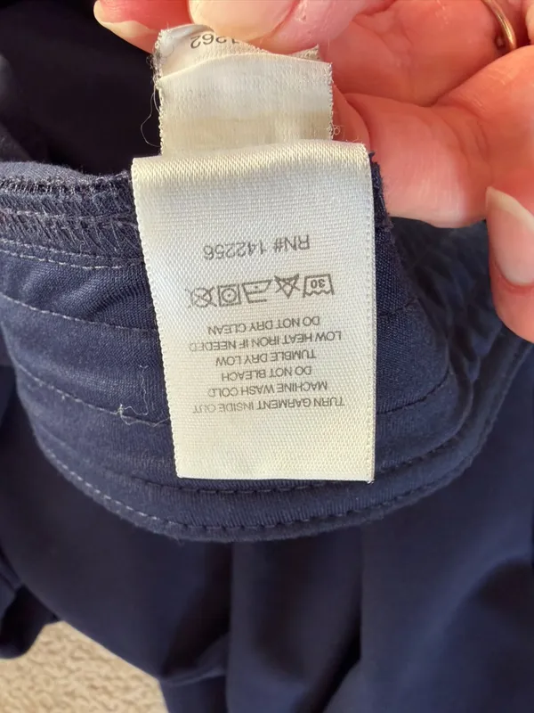 FIGS Technical Collection Women’s XXL Tall Navy Cargo Scrub Pants - Image 5
