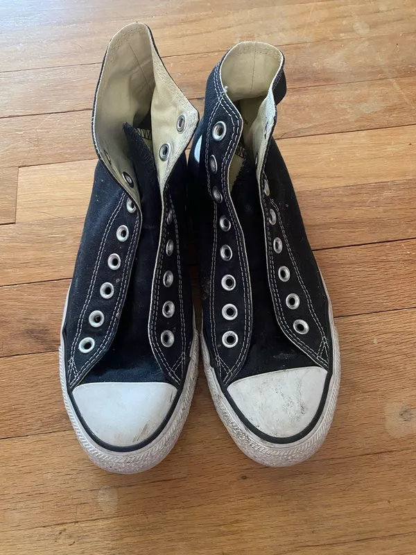 Black Converse High-Top - Image 2