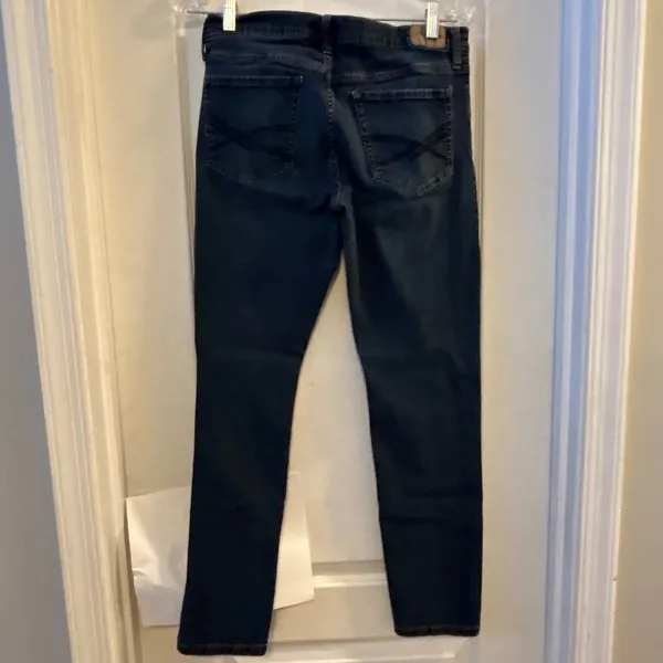 AEROPOSTALE Skinny Jeans Dark Wash Women's Size 10 REG‎ Cotton Blend - Image 2